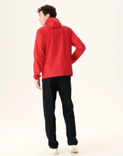 Impermeable A Capuche Paquetable Rouge Vif Manille*JOTT Clearance