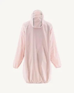 Impermeable Long A Capuche Rose Clair Copenhagen*JOTT New