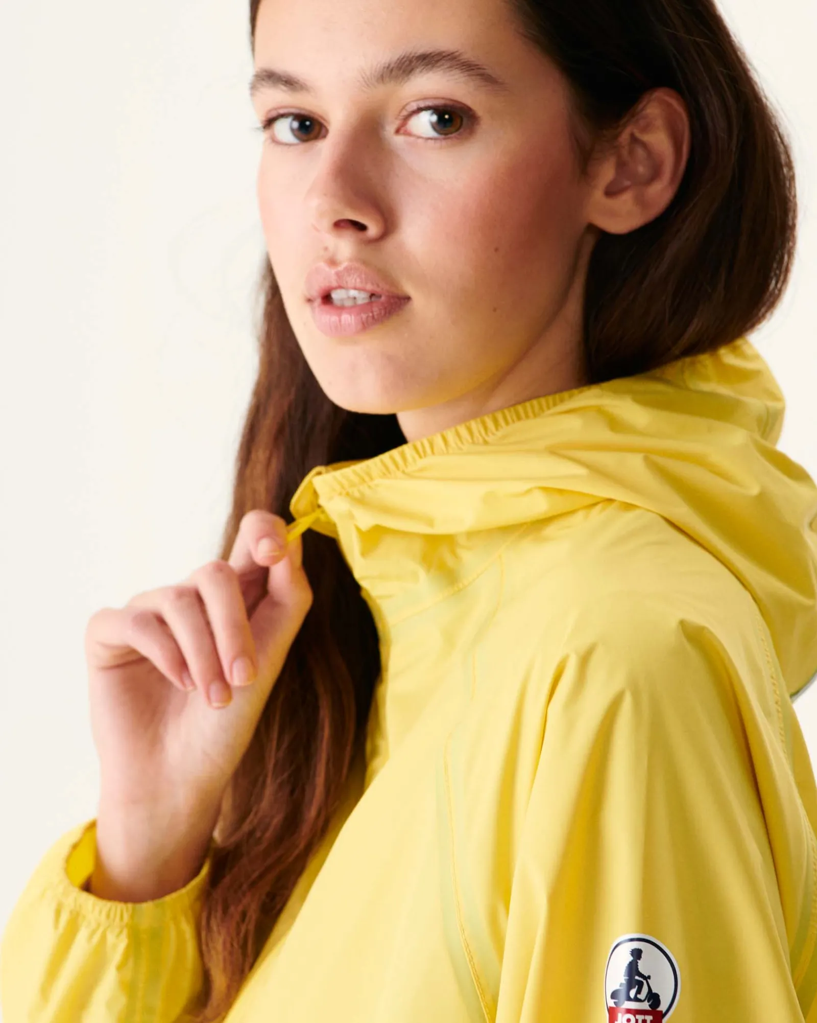 Impermeable Long A Capuche Jaune Clair Copenhagen*JOTT Cheap