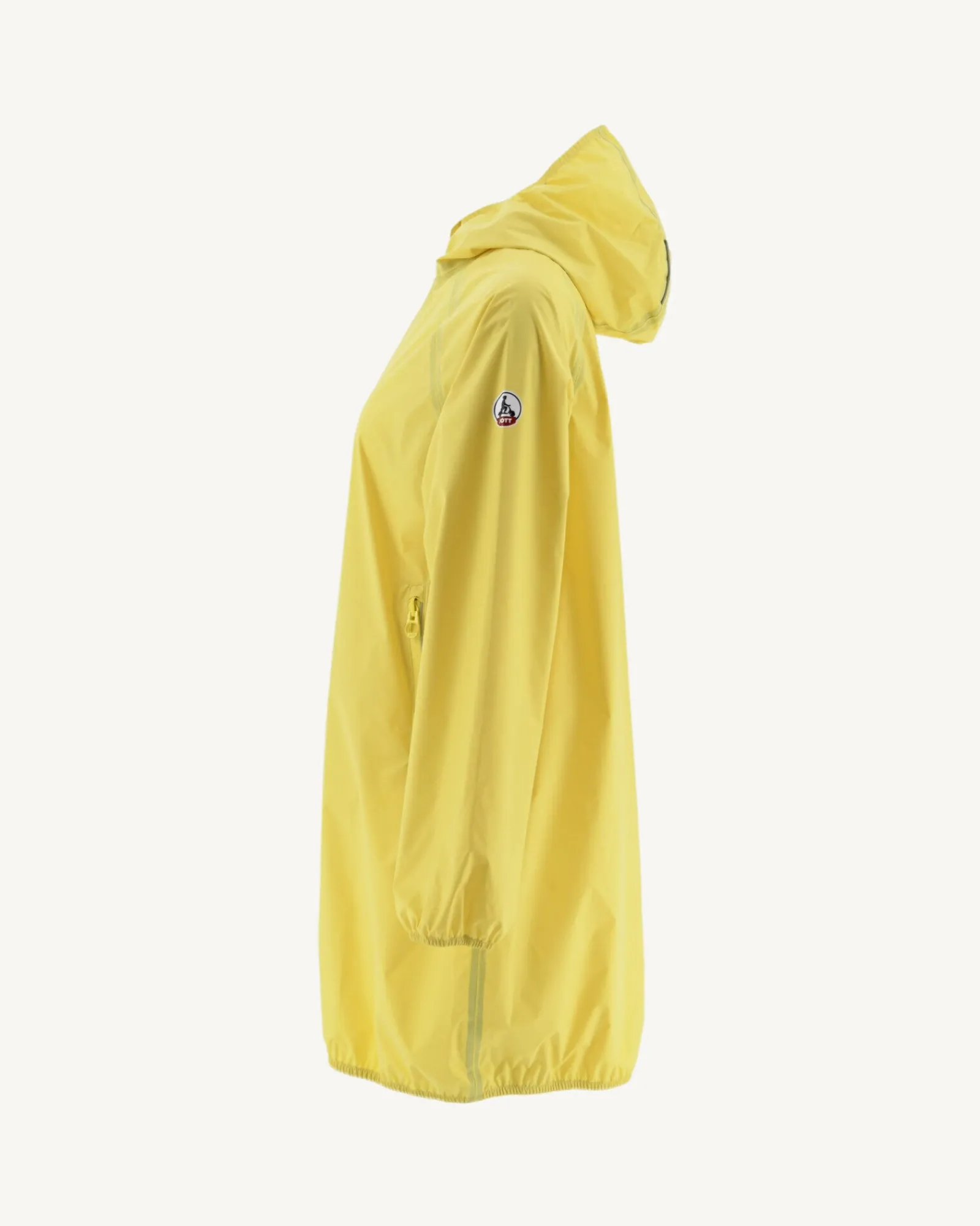 Impermeable Long A Capuche Jaune Clair Copenhagen*JOTT Cheap
