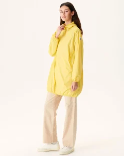 Impermeable Long A Capuche Jaune Clair Copenhagen*JOTT Cheap