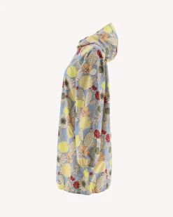 Impermeable Long A Capuche Bohemian Bleu Clair Copenhagen*JOTT Hot