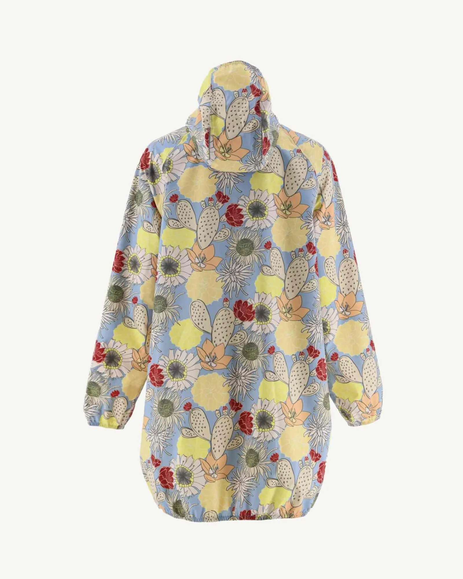 Impermeable Long A Capuche Bohemian Bleu Clair Copenhagen*JOTT Hot