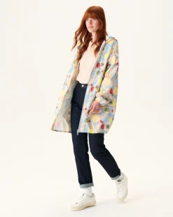 Impermeable Long A Capuche Bohemian Bleu Clair Copenhagen*JOTT Hot