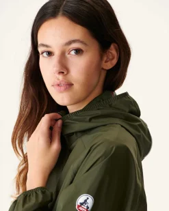 Impermeable Long A Capuche Army Copenhagen*JOTT Discount