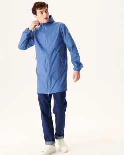 Impermeable Long Paquetable Bleu Jeans Stockholm*JOTT Best Sale