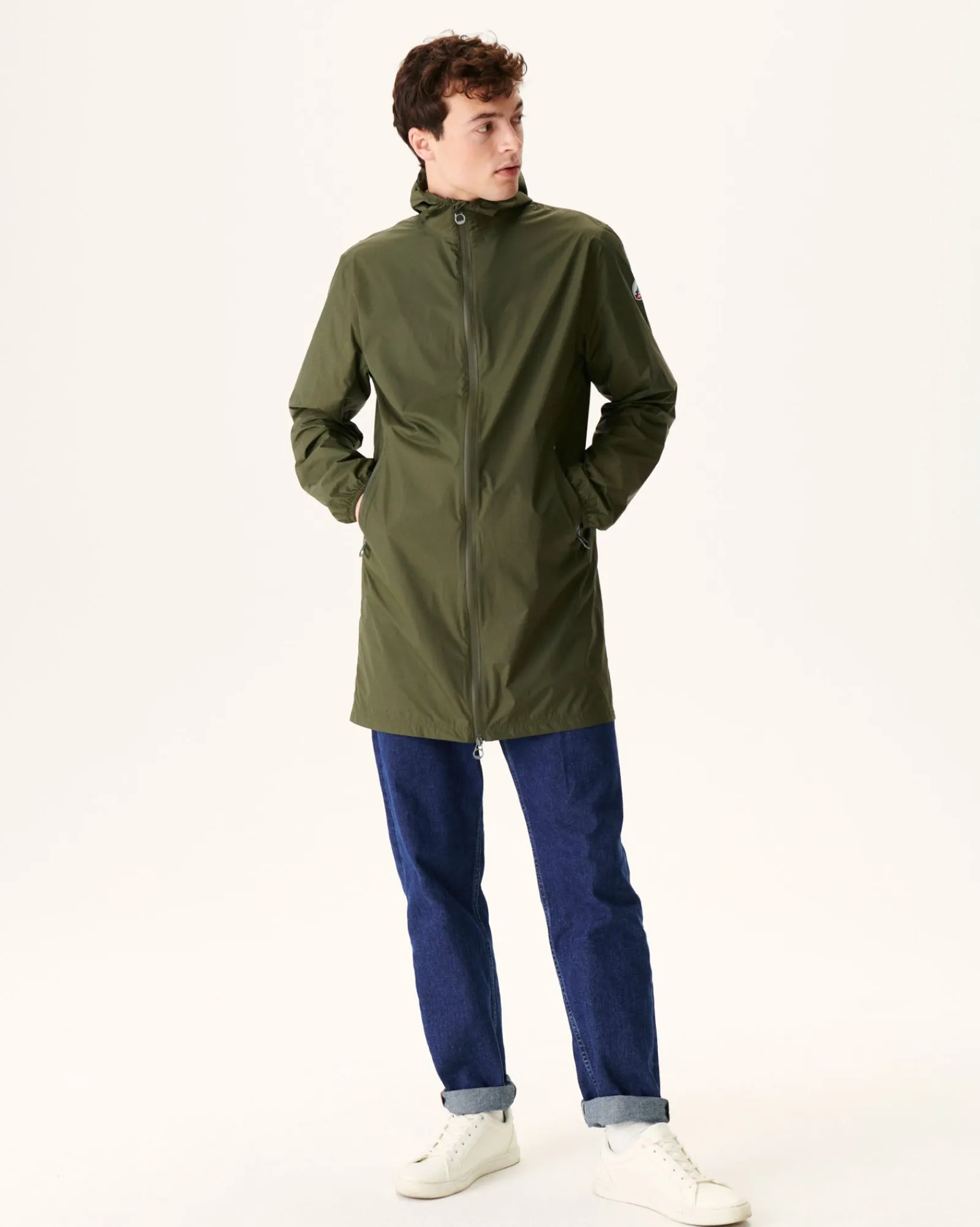 Impermeable Long Paquetable Army Stockholm*JOTT Cheap