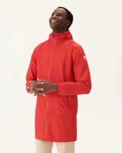Impermeable Long Paquetable Rouge Vif Stockholm*JOTT Cheap