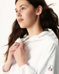 Impermeable Paquetable Blanc Singapore*JOTT Store