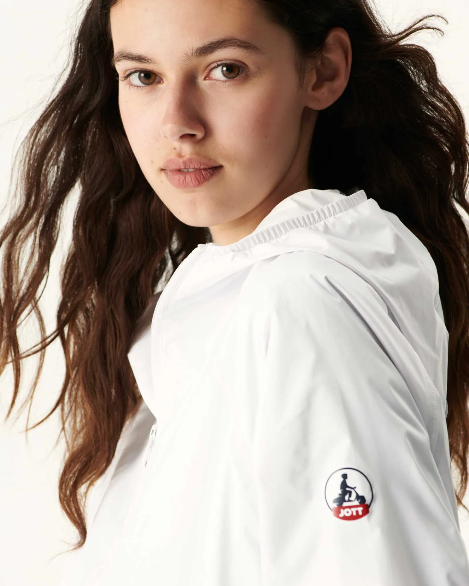 Impermeable Paquetable Blanc Singapore*JOTT Store