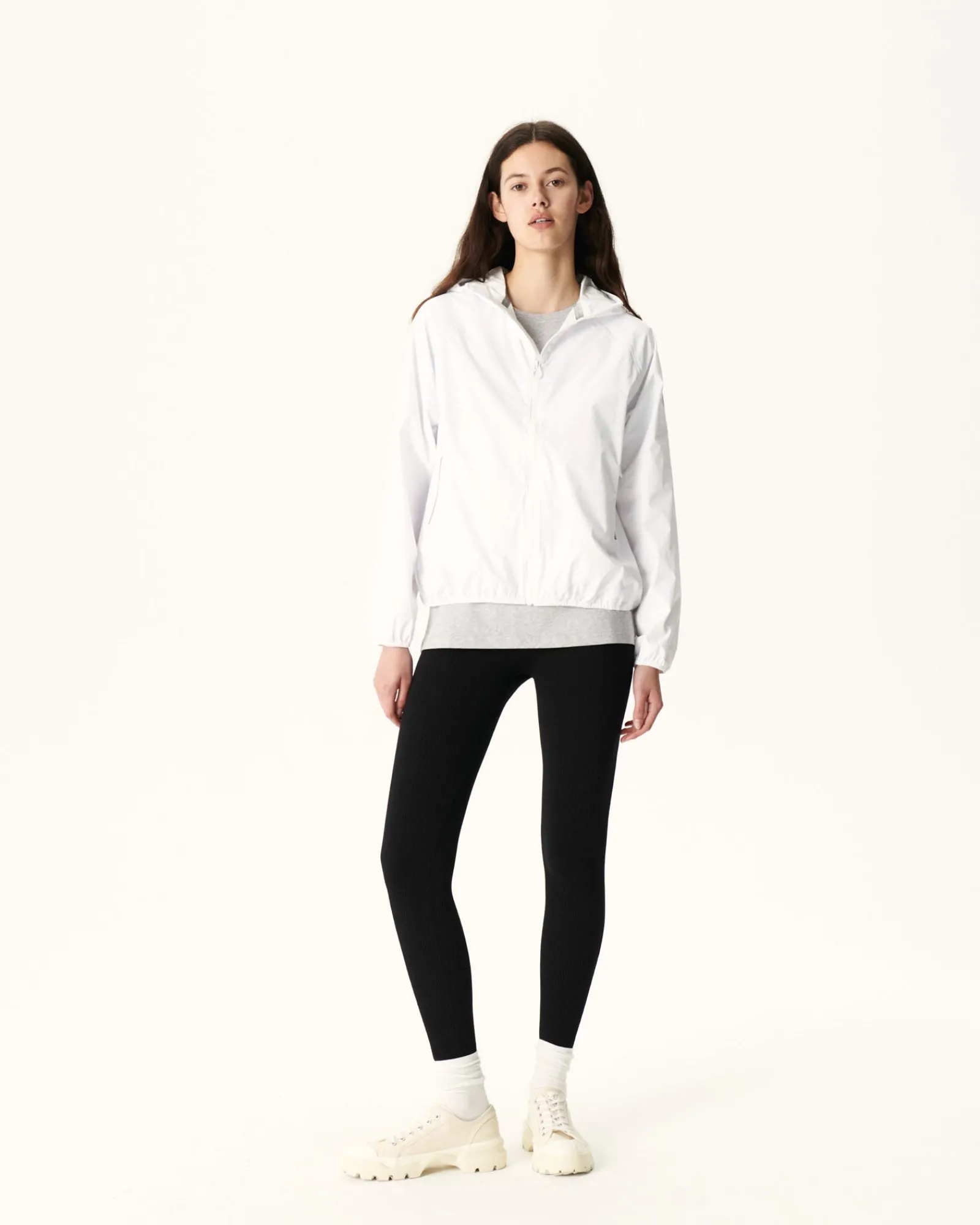 Impermeable Paquetable Blanc Singapore*JOTT Store