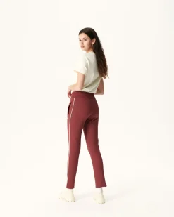 Jogpant Femme En Coton Biologique Bordeaux Ingrina*JOTT Clearance