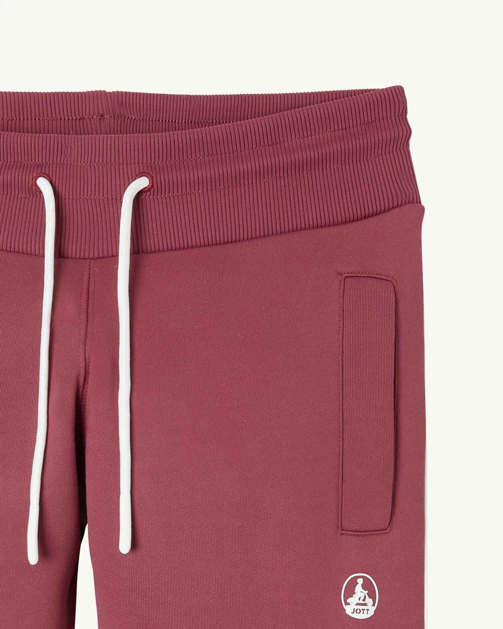 Jogpant Femme En Coton Biologique Bordeaux Ingrina*JOTT Clearance