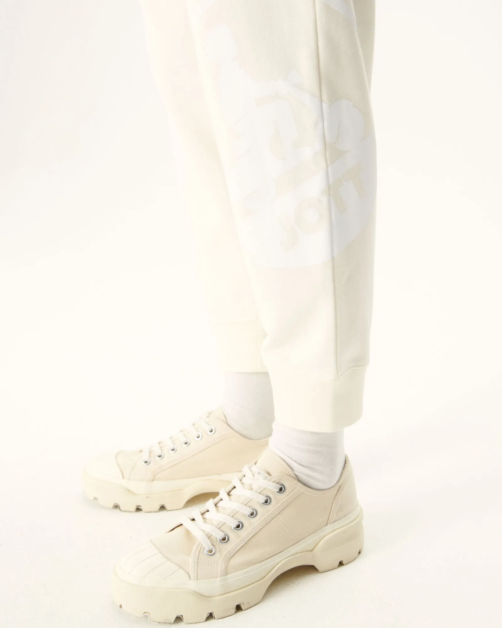 Jogpant Femme En Coton Biologique Ecru Soledad*JOTT Store