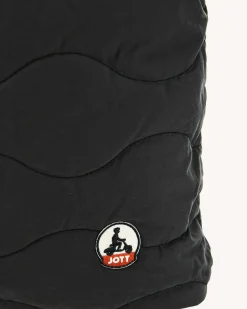 Maxi Tote-Bag En Coton Matelasse Noir Aponi*JOTT Hot