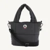 Mini Tote-Bag En Coton Gratte Noir Nuna*JOTT New