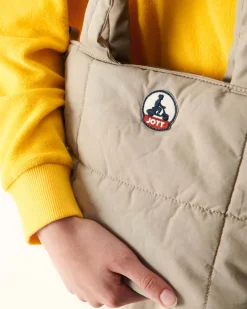 Mini Tote-Bag En Coton Gratte Beige Nuna*JOTT Shop