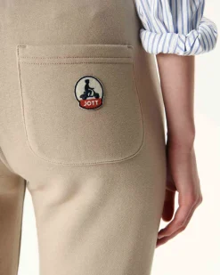 Pantalon De Sport Femme En Coton Biologique Beige Valparaiso*JOTT Hot