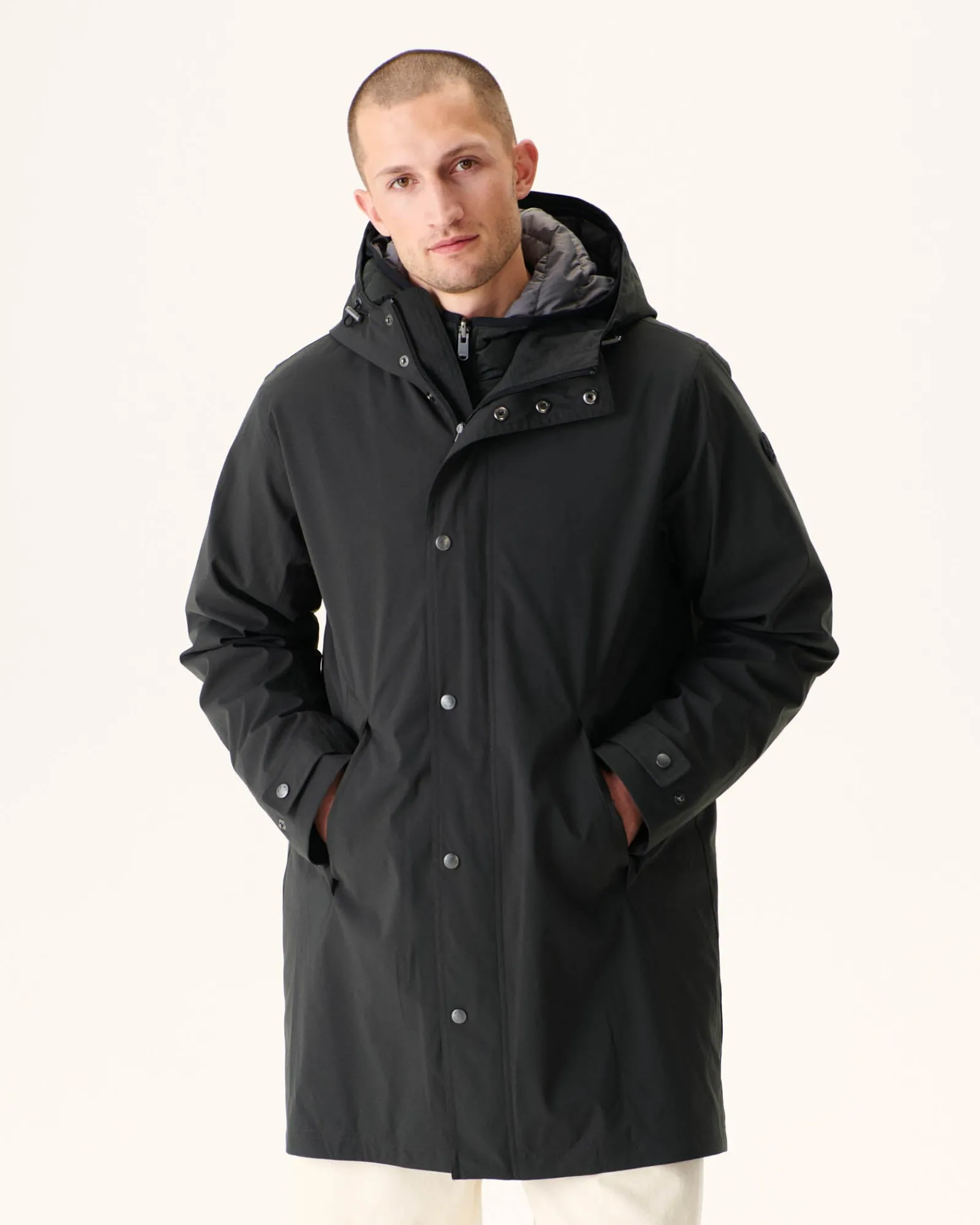 Parka Reversible A Capuche 5-En-1 Noir Gobi*JOTT Best