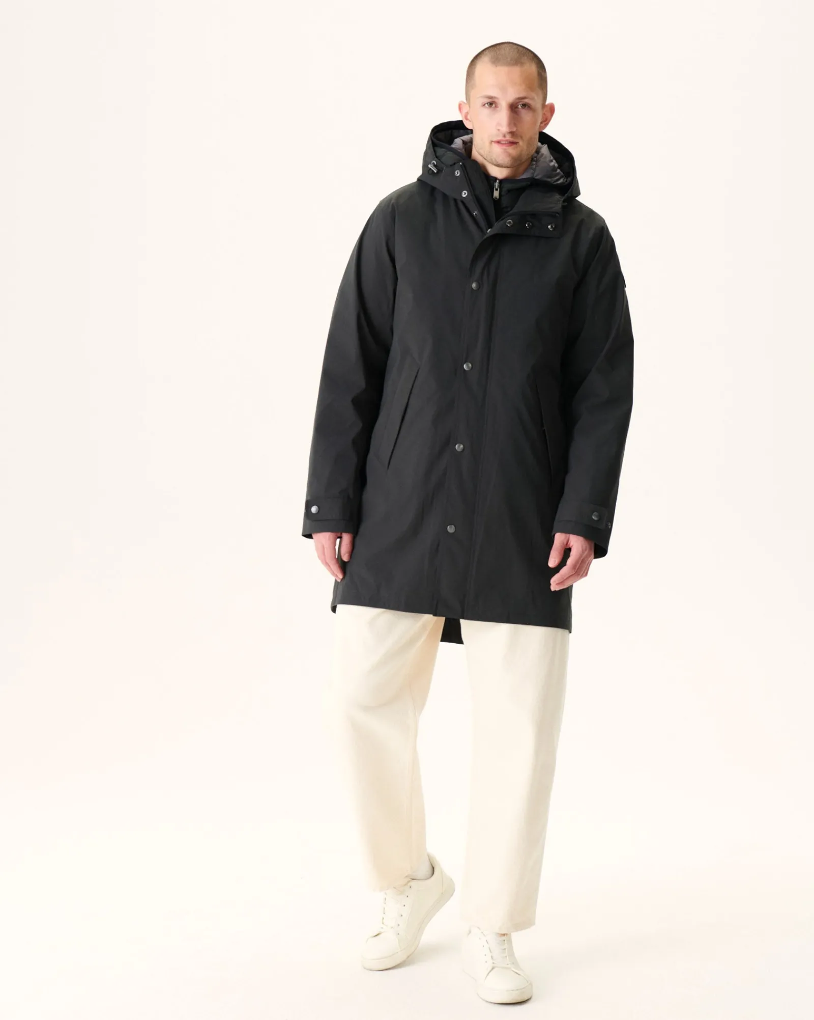 Parka Reversible A Capuche 5-En-1 Noir Gobi*JOTT Best