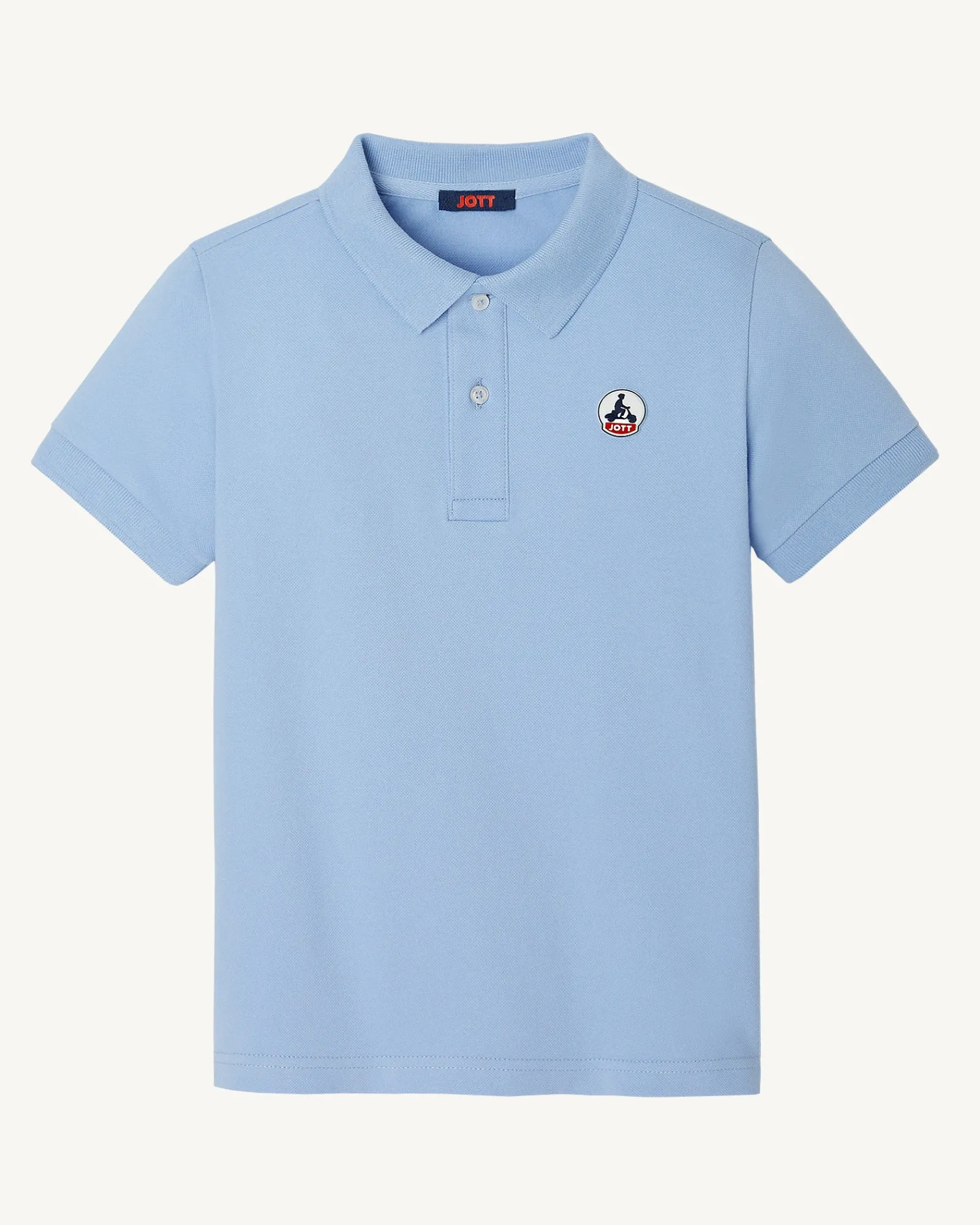 Polo Enfant En Coton Biologique Bleu Clair Salvador*JOTT New