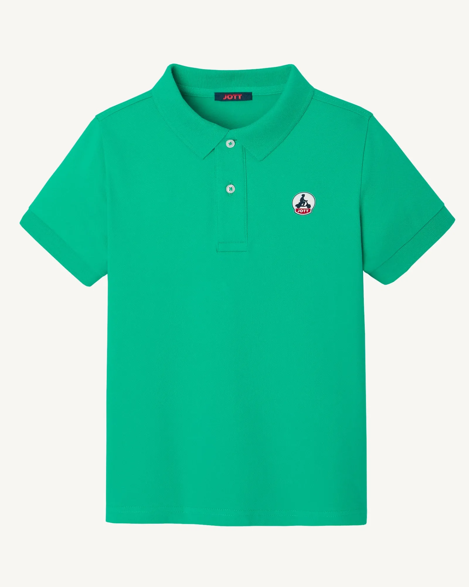 Polo Enfant En Coton Biologique Vert Salvador*JOTT Hot