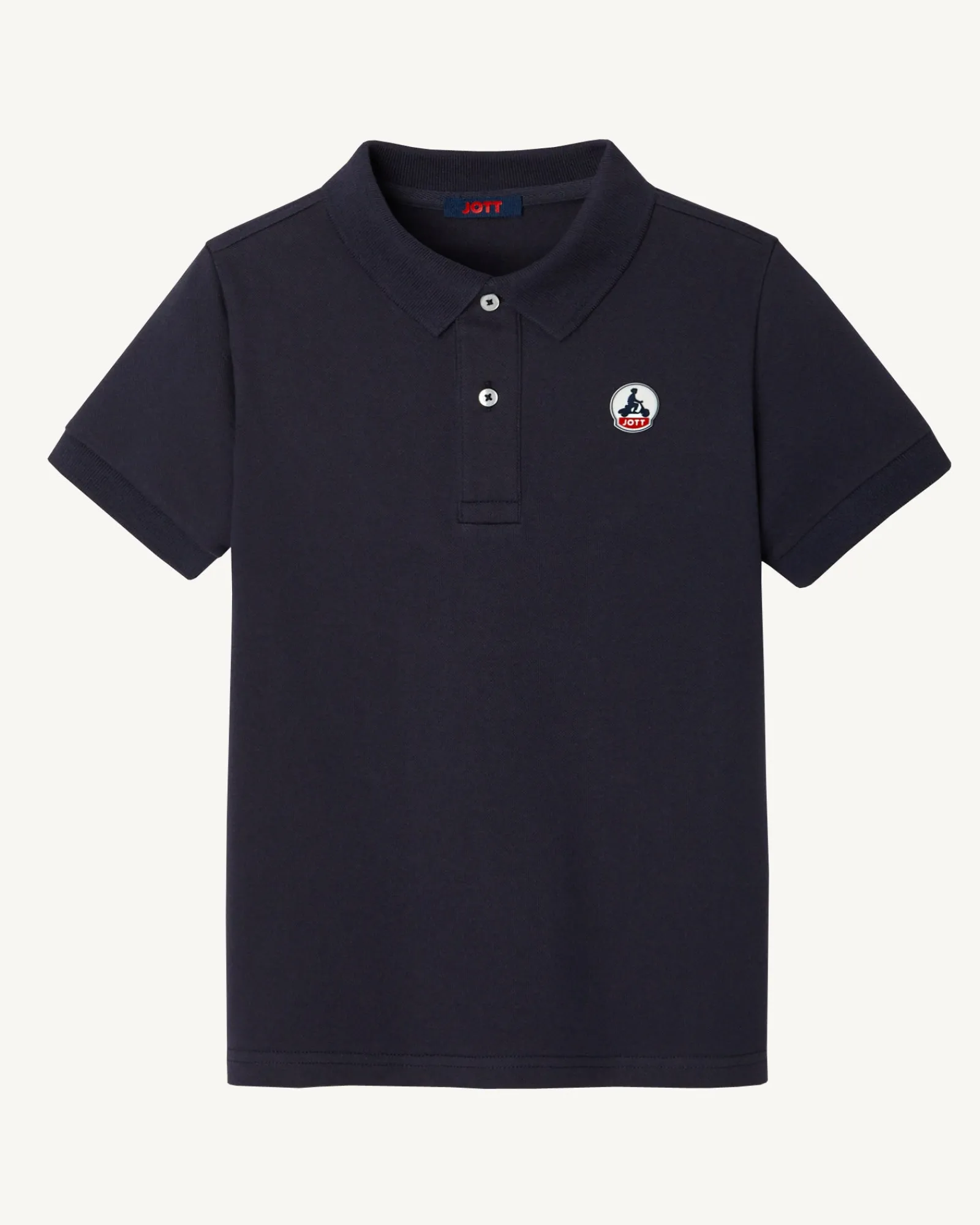 Polo Enfant En Coton Biologique Marine Salvador*JOTT Shop