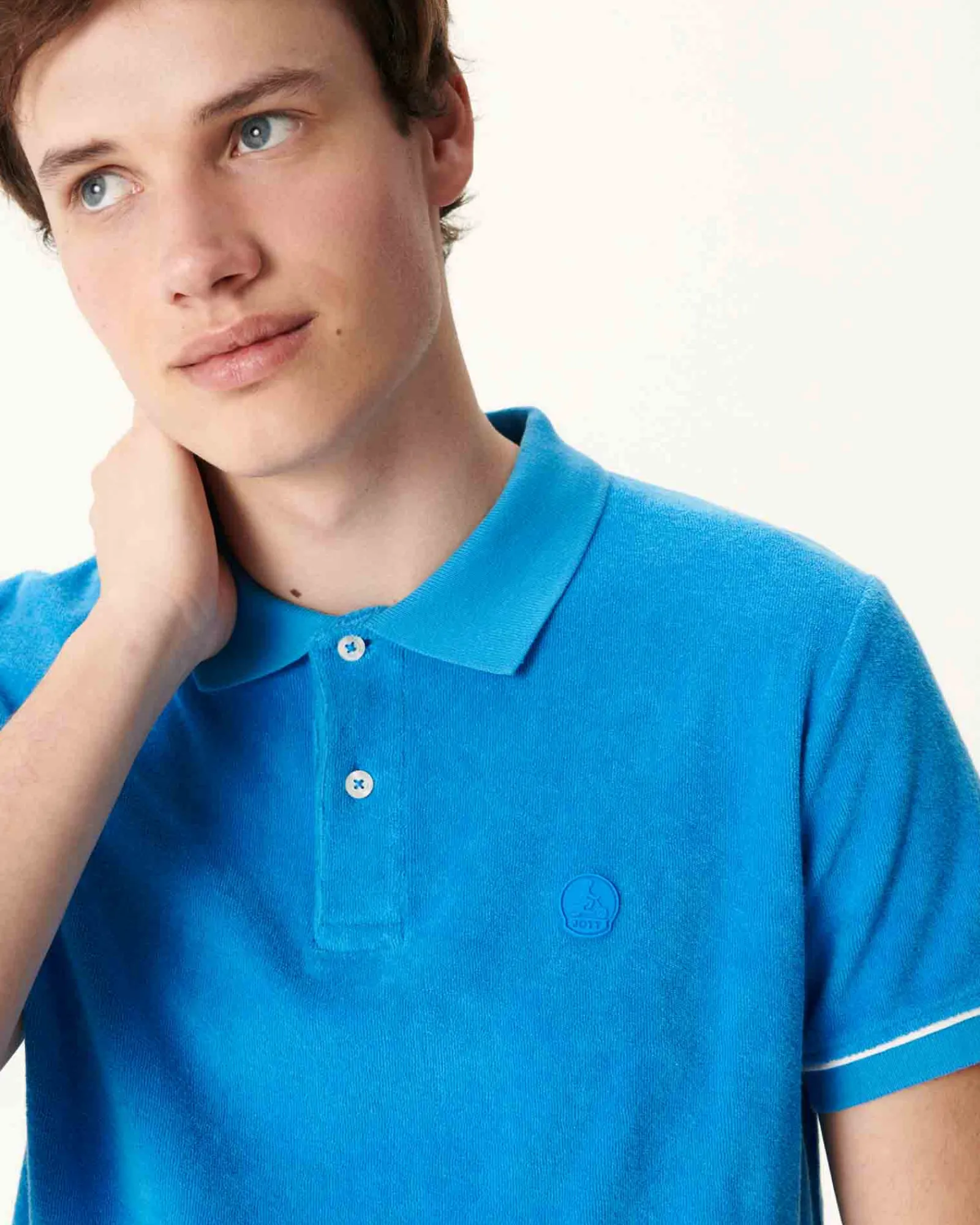 Polo Eponge Azur Neil*JOTT Shop