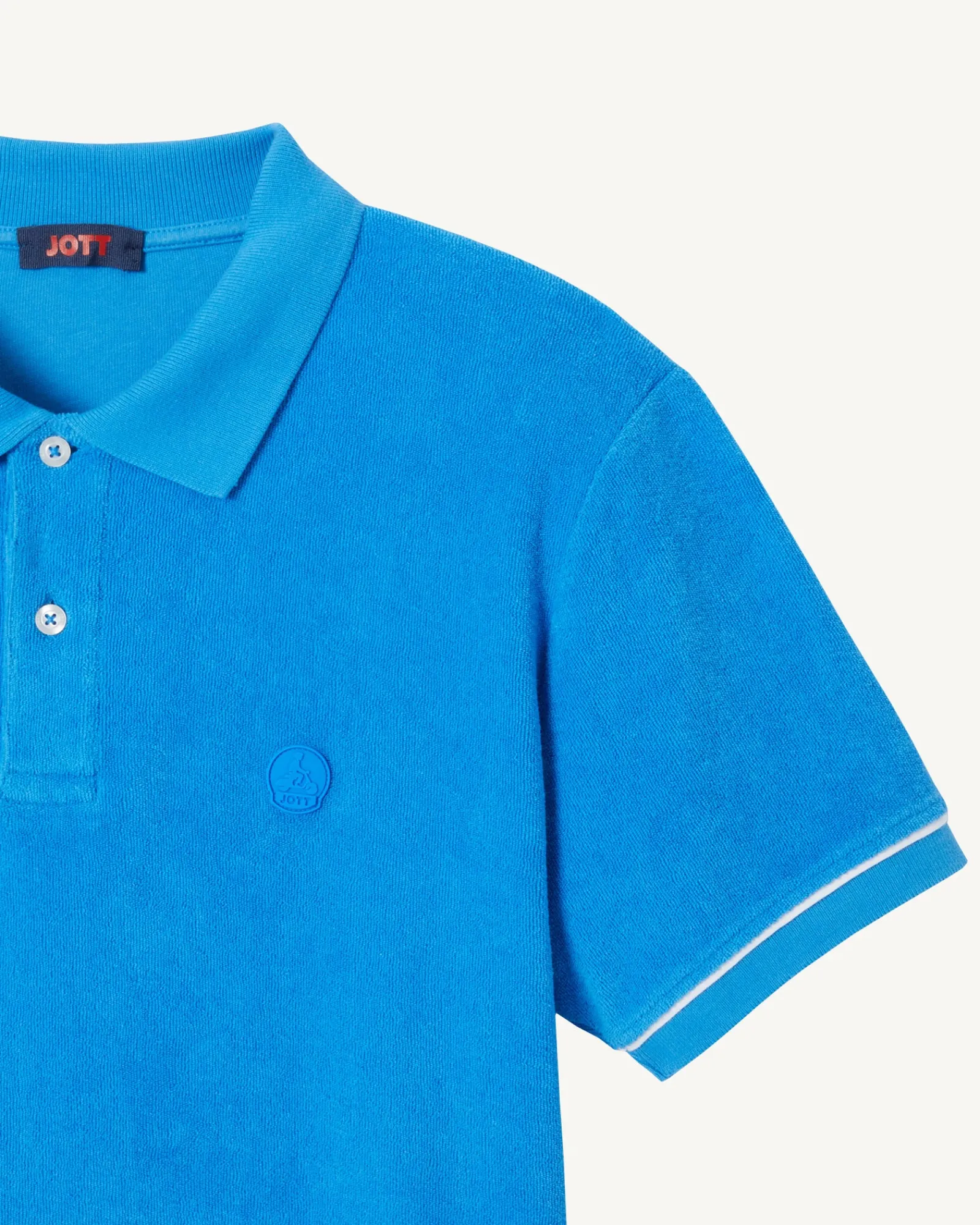 Polo Eponge Azur Neil*JOTT Shop