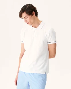 Polo Eponge Blanc Neil*JOTT New