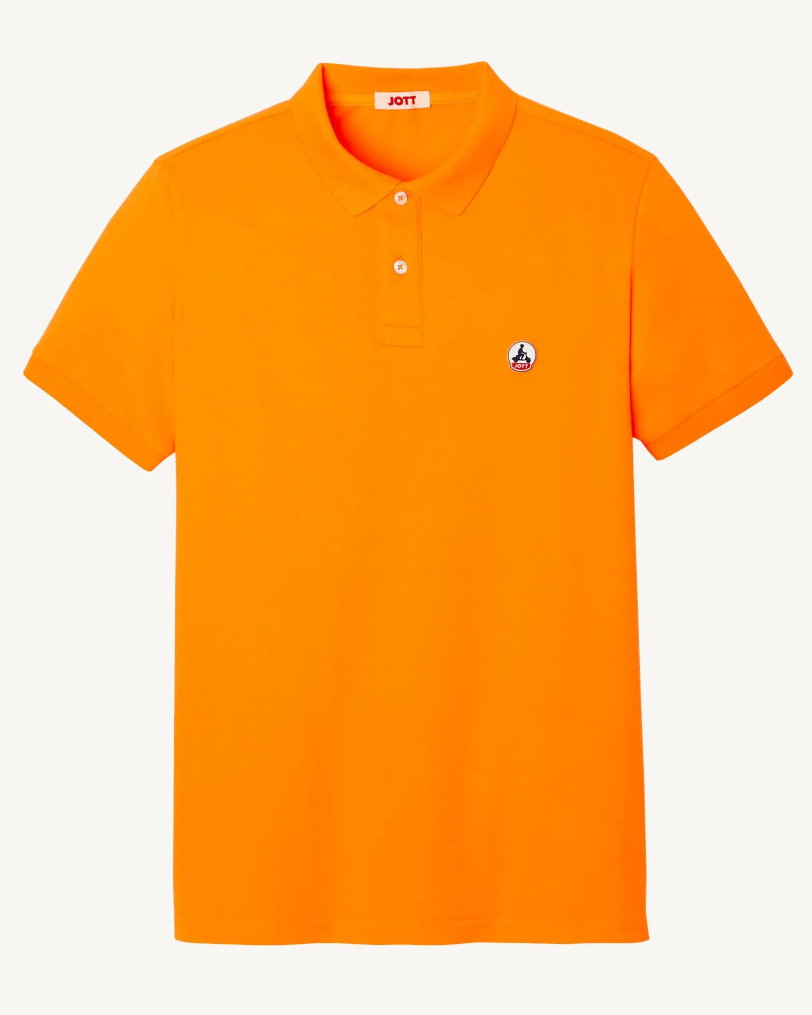 Polo Homme En Coton Biologique Abricot Marbella*JOTT Shop