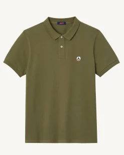 Polo Homme En Coton Biologique Army Marbella*JOTT Store