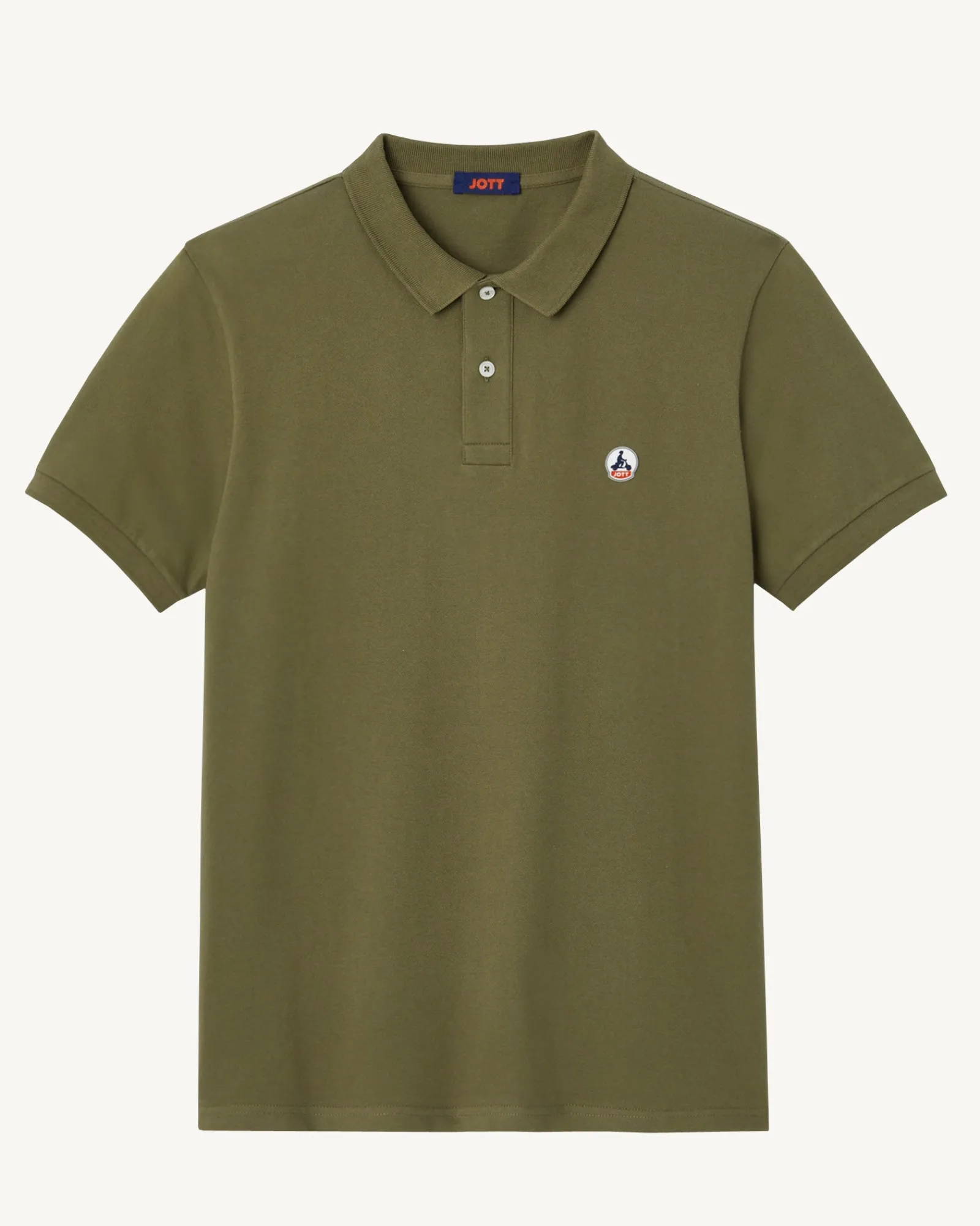 Polo Homme En Coton Biologique Army Marbella*JOTT Store