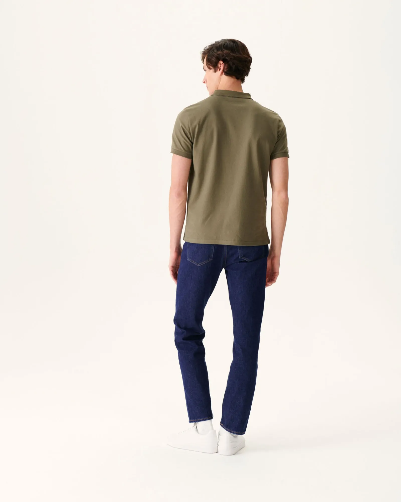 Polo Homme En Coton Biologique Army Marbella*JOTT Store