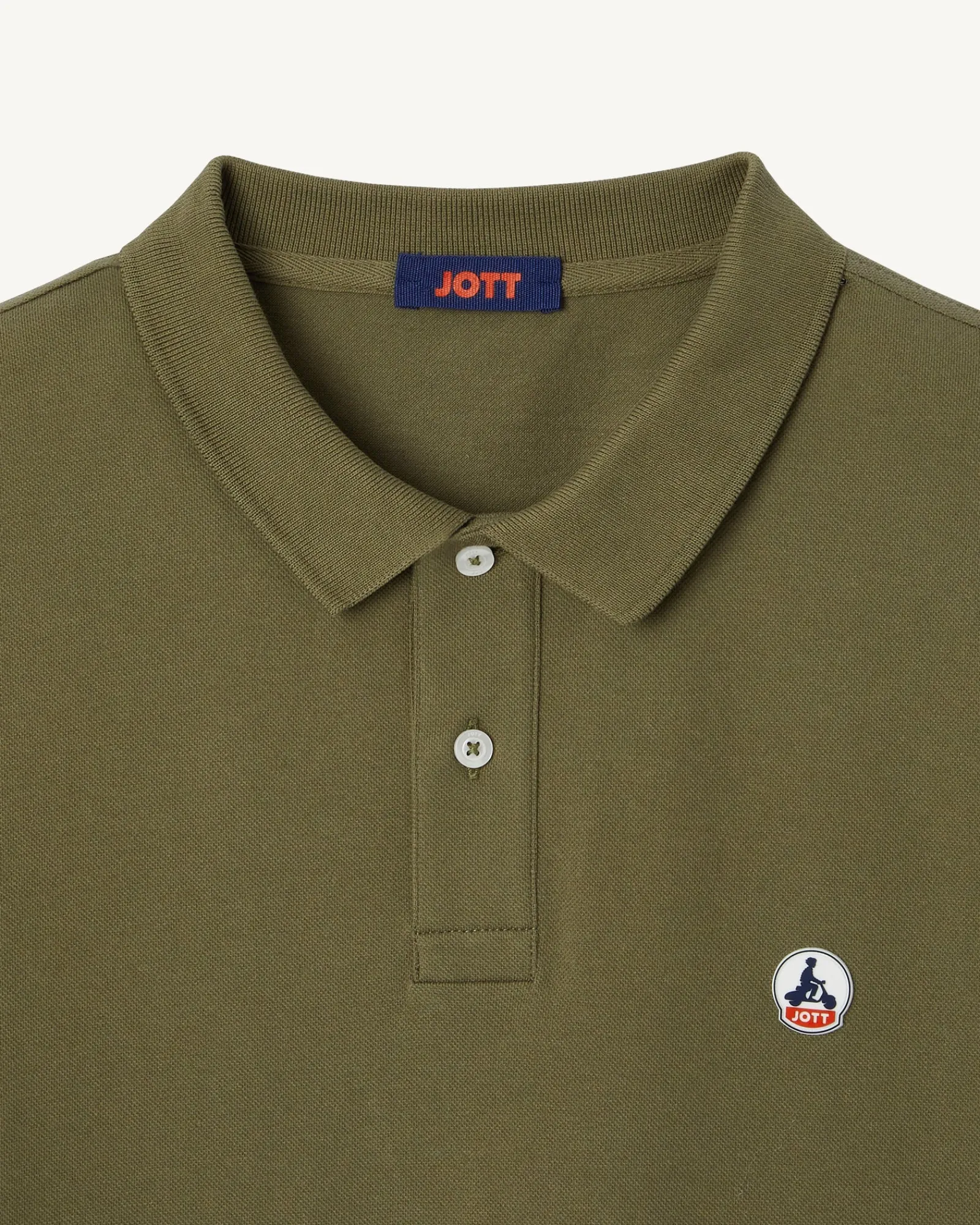 Polo Homme En Coton Biologique Army Marbella*JOTT Store