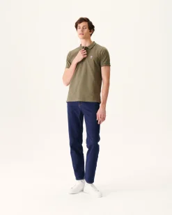 Polo Homme En Coton Biologique Army Marbella*JOTT Store