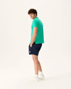 Polo Homme En Coton Biologique Vert Marbella*JOTT Sale