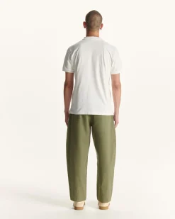 Polo Homme En Coton Biologique Blanc Marbella*JOTT Discount
