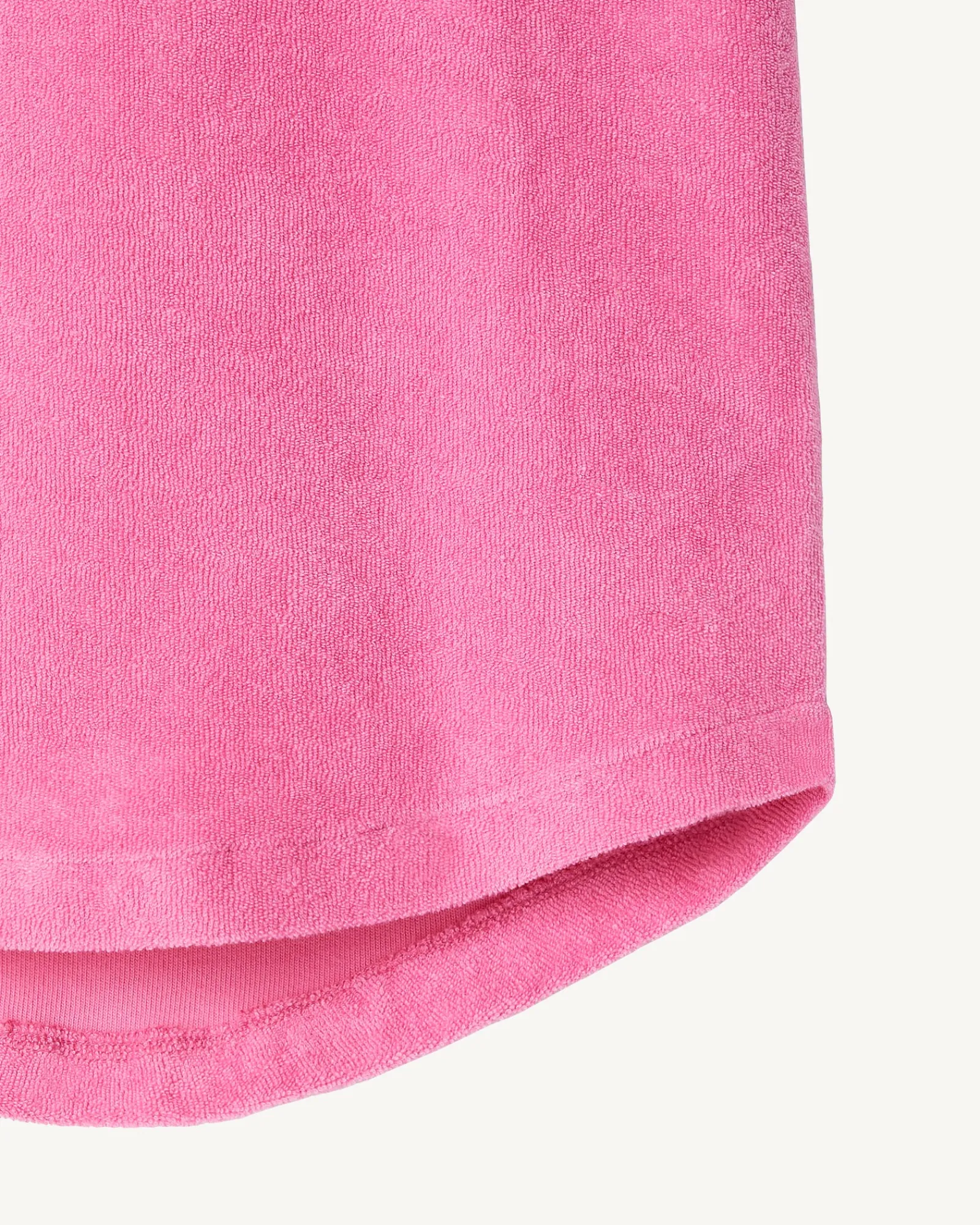 Robe Eponge A Capuche Rose Intense Enfant Mini*JOTT New