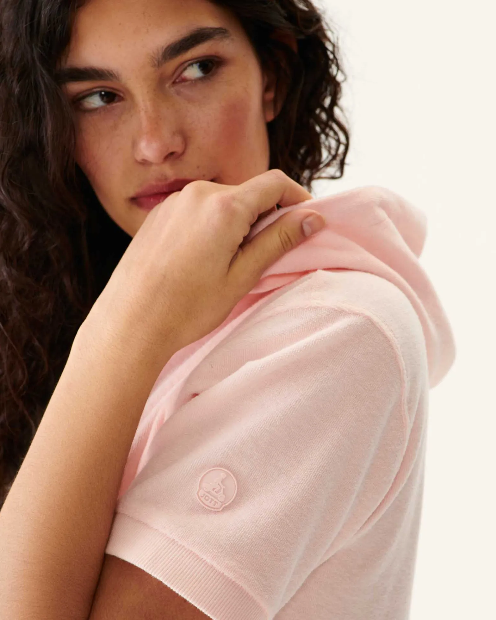 Robe Eponge Rose Clair Meg*JOTT Discount