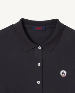 Robe Polo Femme En Coton Biologique Marine Valencia*JOTT Discount