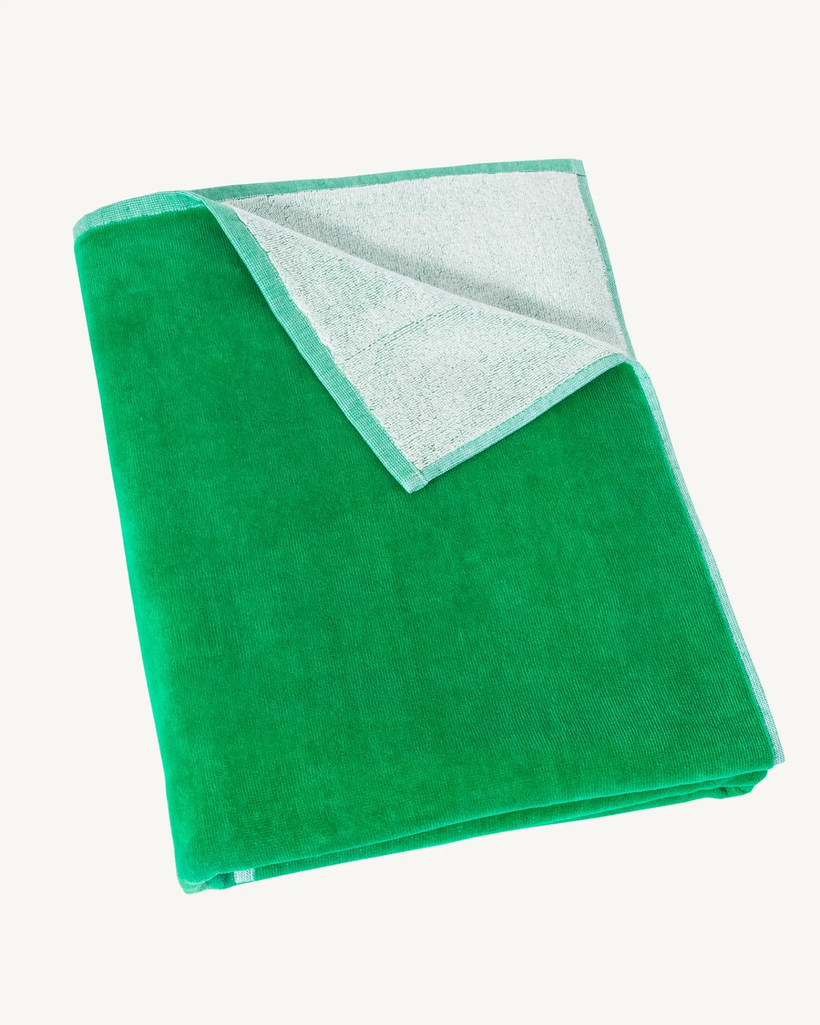 Serviette De Plage En Eponge Vert Beach*JOTT Store
