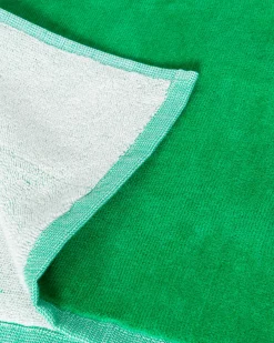 Serviette De Plage En Eponge Vert Beach*JOTT Store