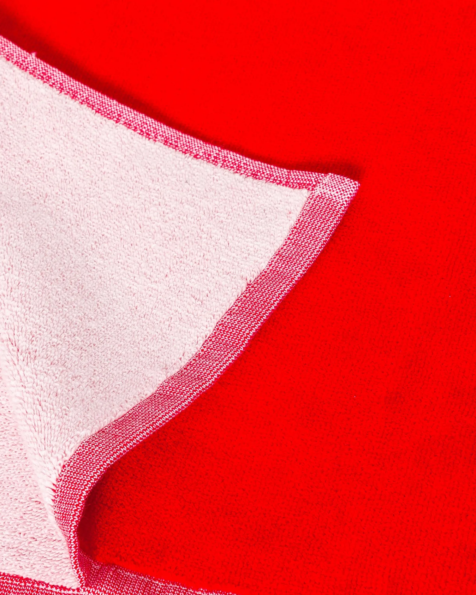 Serviette De Plage En Eponge Rouge Vif Beach*JOTT Best
