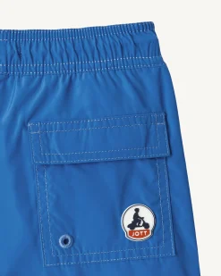 Short De Bain Azur/Funday Blanc Enfant Cassis*JOTT Outlet