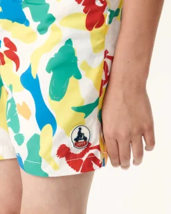 Short De Bain Camo Multico Enfant Cassis*JOTT Online