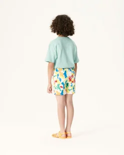 Short De Bain Camo Multico Enfant Cassis*JOTT Online