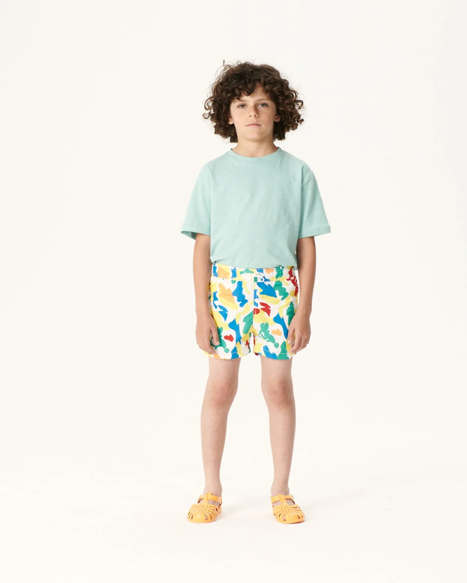 Short De Bain Camo Multico Enfant Cassis*JOTT Online