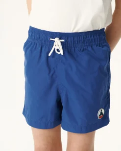 Short De Bain Dark Denim Enfant Cassis*JOTT Shop