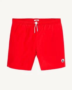 Short De Bain Rouge Vif Biarritz*JOTT New